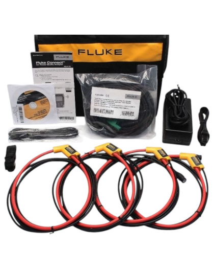 FLUKE 438 SERIES II THREE PHASE POWER QUALITY &amp; MOTOR ANALYZER
