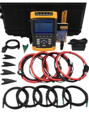 FLUKE 435 THREE PHASE POWER QUALITY ANALYZER METER
