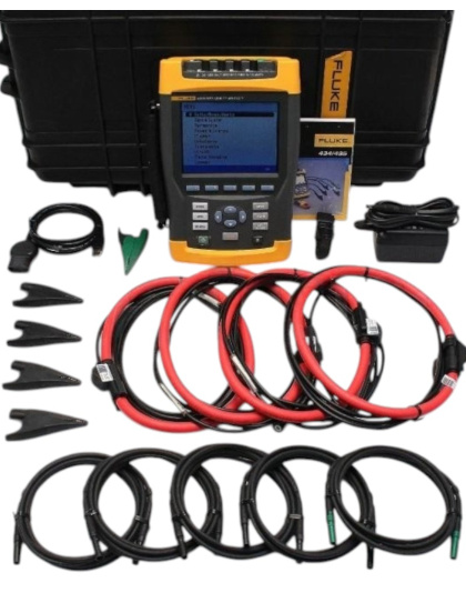 FLUKE 435 THREE PHASE POWER QUALITY ANALYZER METER