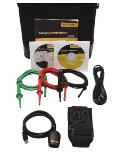 FLUKE 1550B DIGITAL MEGOHMMETER HIGH VOLTAGE TESTER