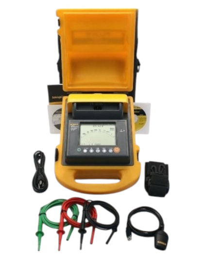 FLUKE 1550B DIGITAL MEGOHMMETER HIGH VOLTAGE TESTER