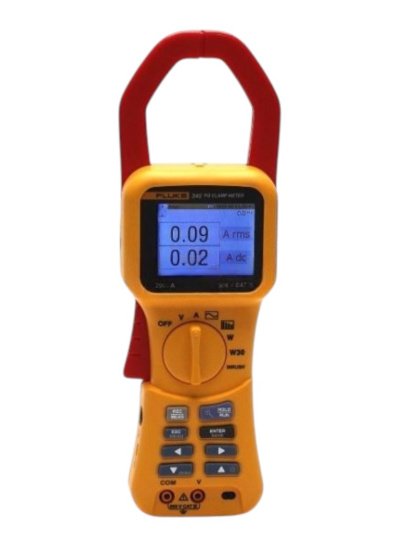 FLUKE 345 SINGLE PHASE POWER QUALITY CLAMP METER